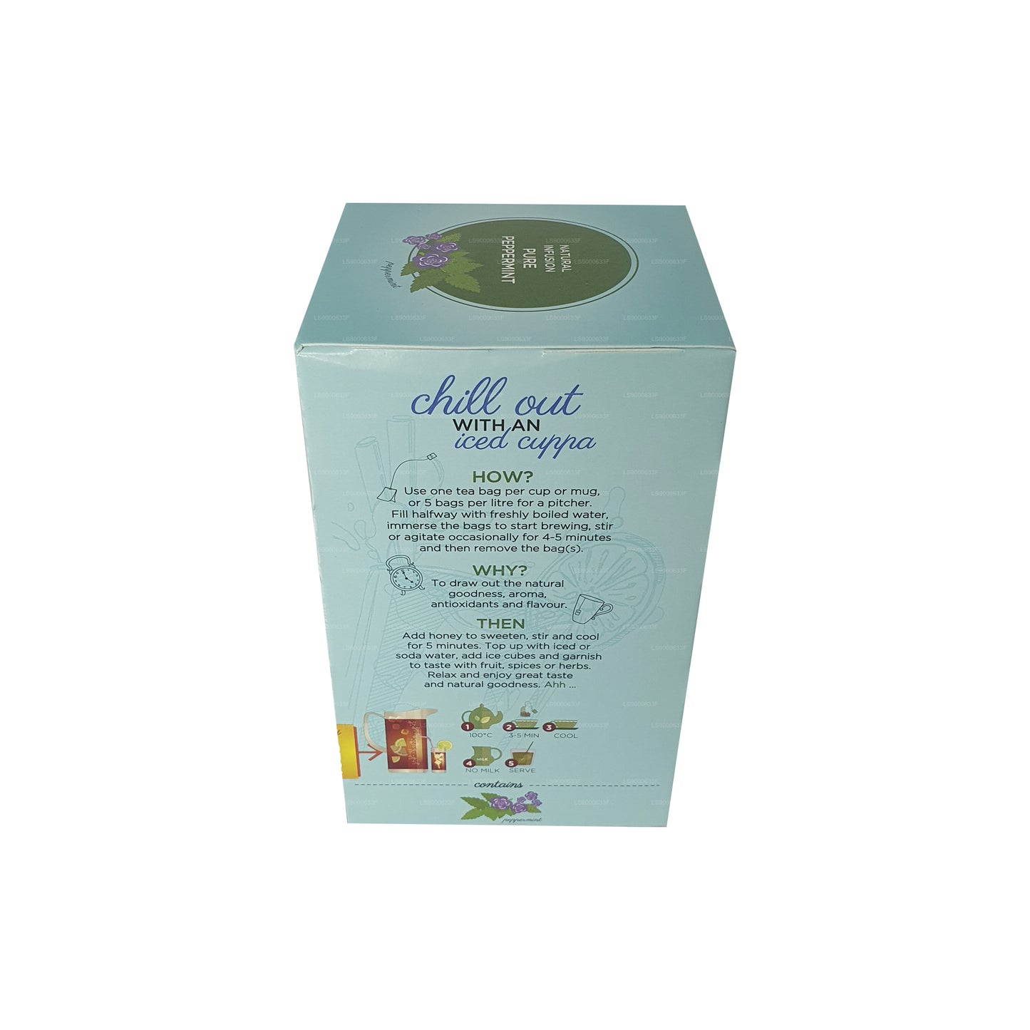 Dilmah Natural Infusion Czysta mięta pieprzowa (30g) 20 torebek herbaty