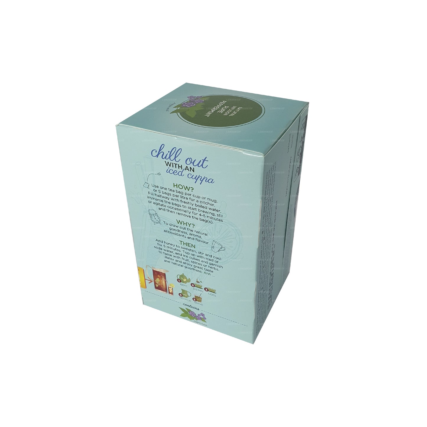 Dilmah Natural Infusion Czysta mięta pieprzowa (30g) 20 torebek herbaty