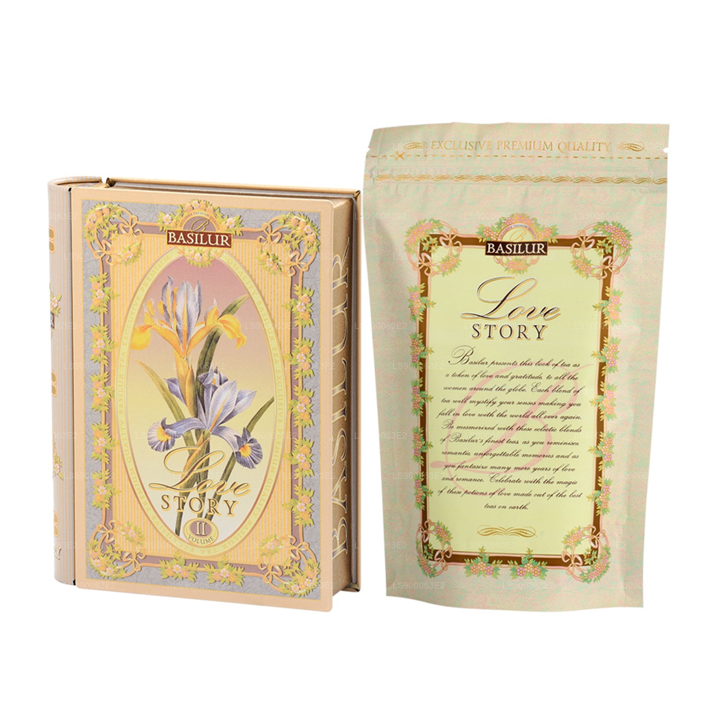 Książka Herbaty Basilur „Love Story - Tom II” (100g) Caddy