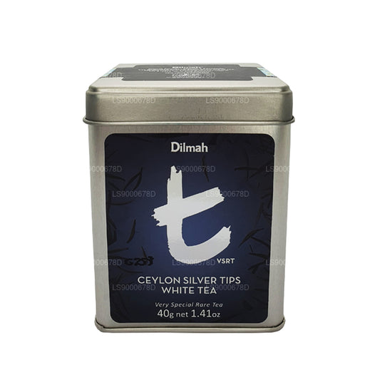 Dilmah Ceylon Silver Tips Biała Herbata (40g) Caddy Loose Tea