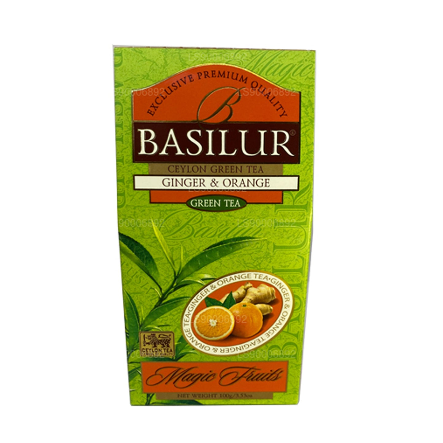 Basilur Magic Zielony Imbir & Pomarańcza (100g)