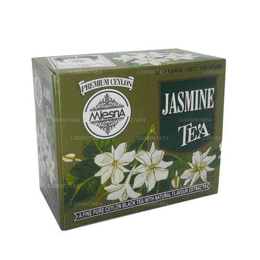 Mlesna Zielona herbata jaśminowa (100g) 50 torebek