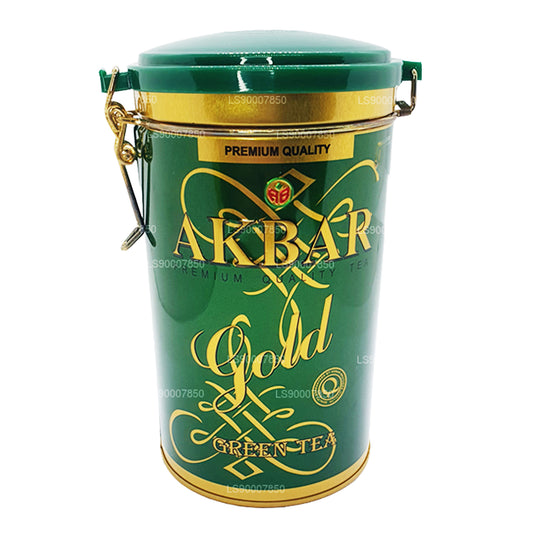 Akbar Gold Zielona herbata Herbata liściasta (275g) puszka