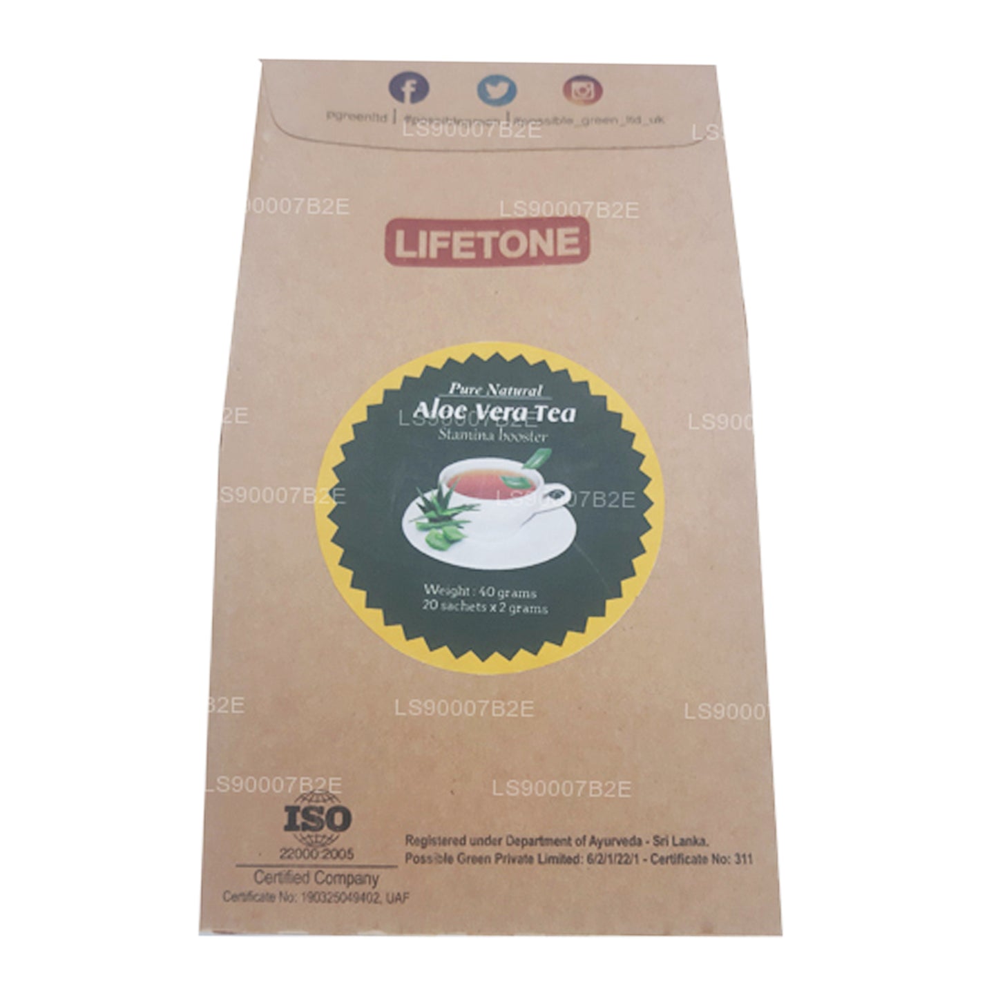 Lifetone Herbata aloesowa (40g)