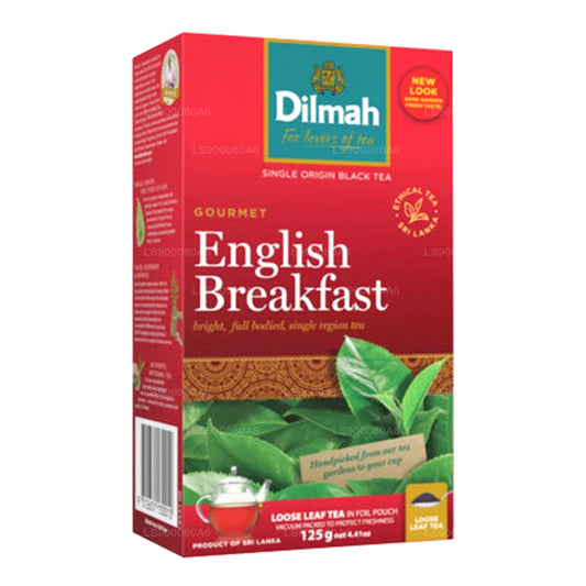 Dilmah English Breakfast Loose Leaf Tea (125g) Box