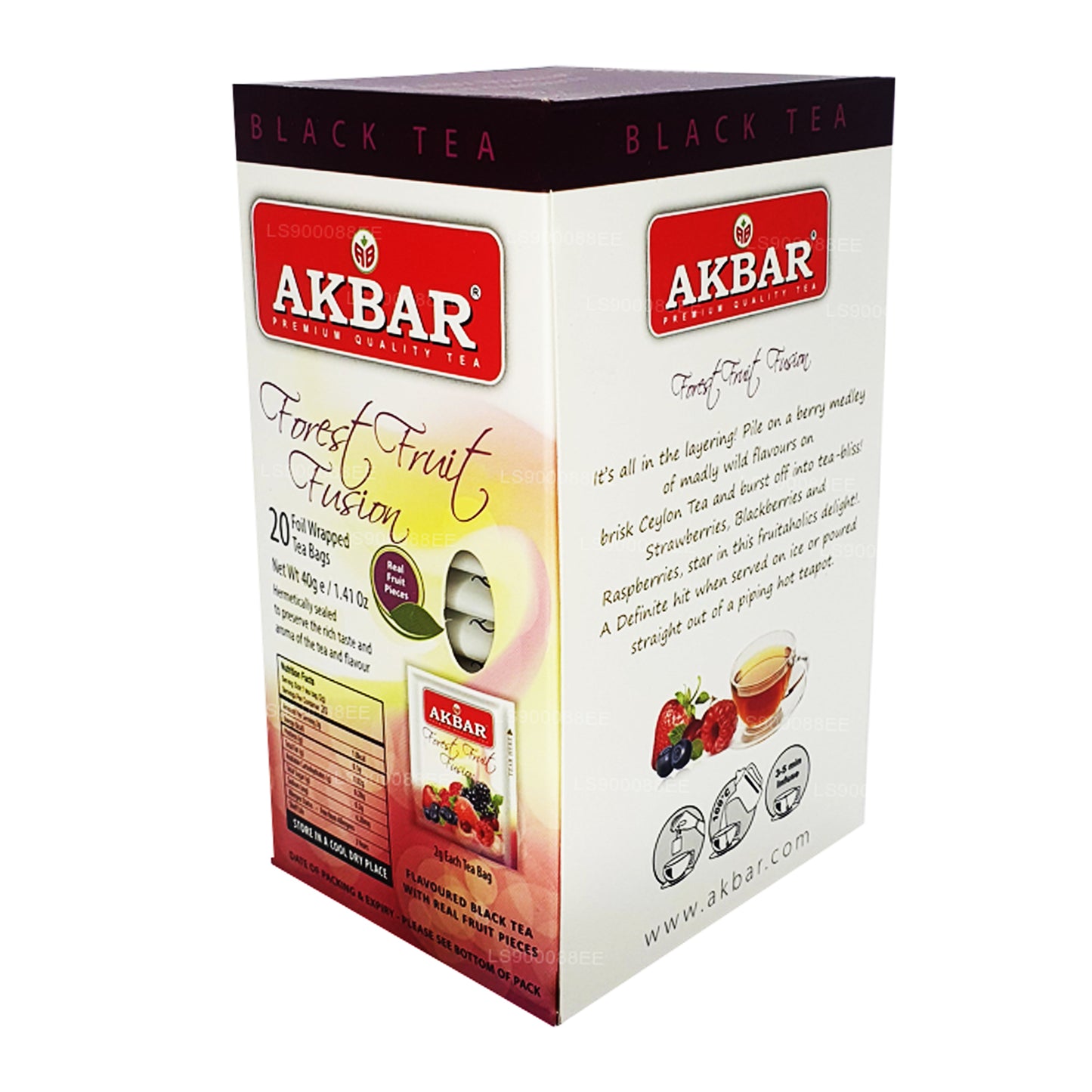 Akbar Forest Fruit Fusion (40g) 20 torebek
