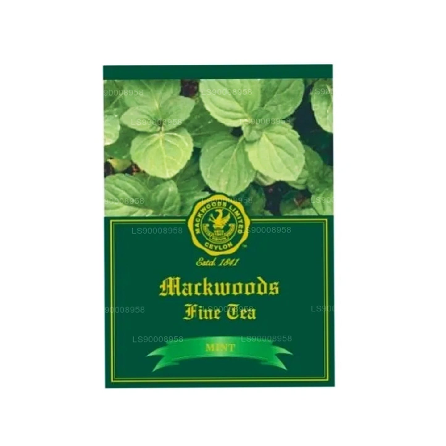 Mackwoods Czarna herbata cejlonska o smaku miętowym (50g) 25 torebek herbaty Count