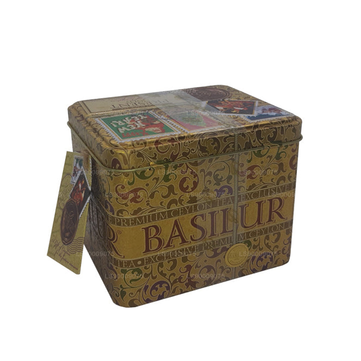 Basilur Present Gold Czarna puszka do herbaty (100g)