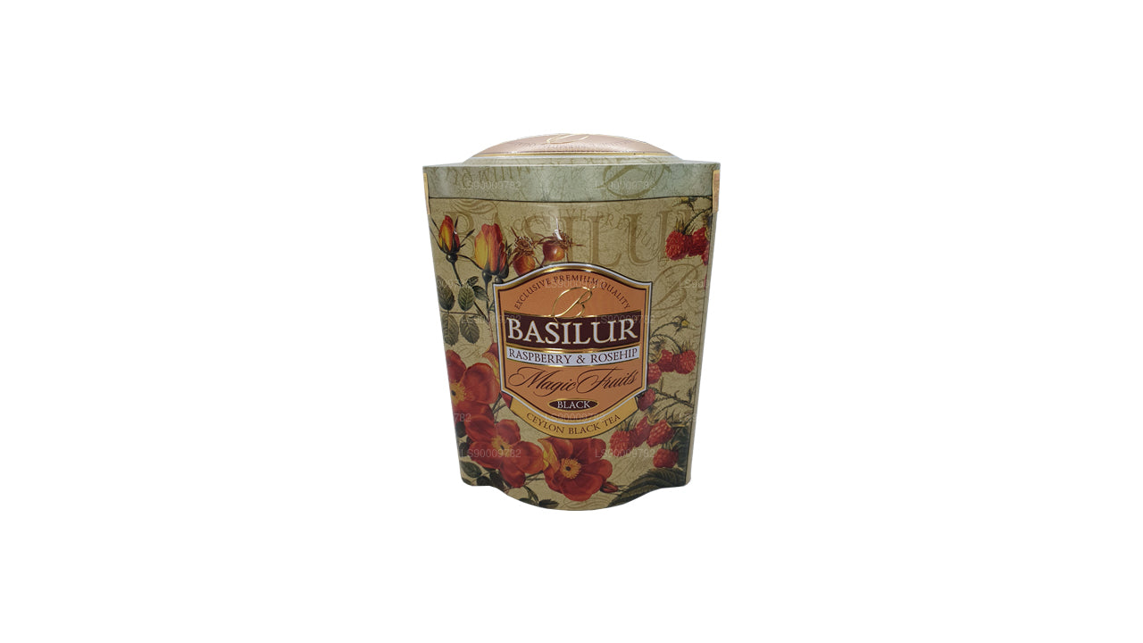 Basilur Magic Fruits Malina i Dzika róża (100g) Tin Caddy