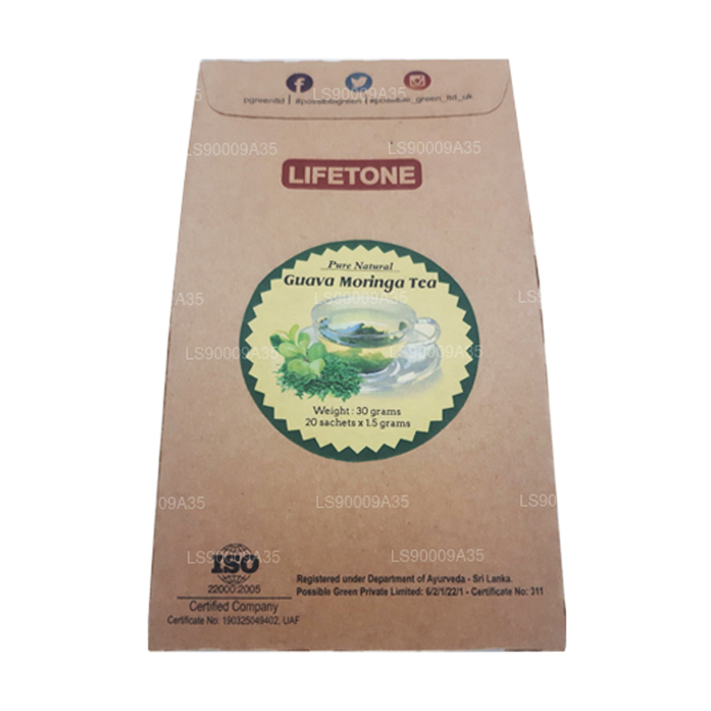 Lifetone Guawa Herbata Moringa (30g)