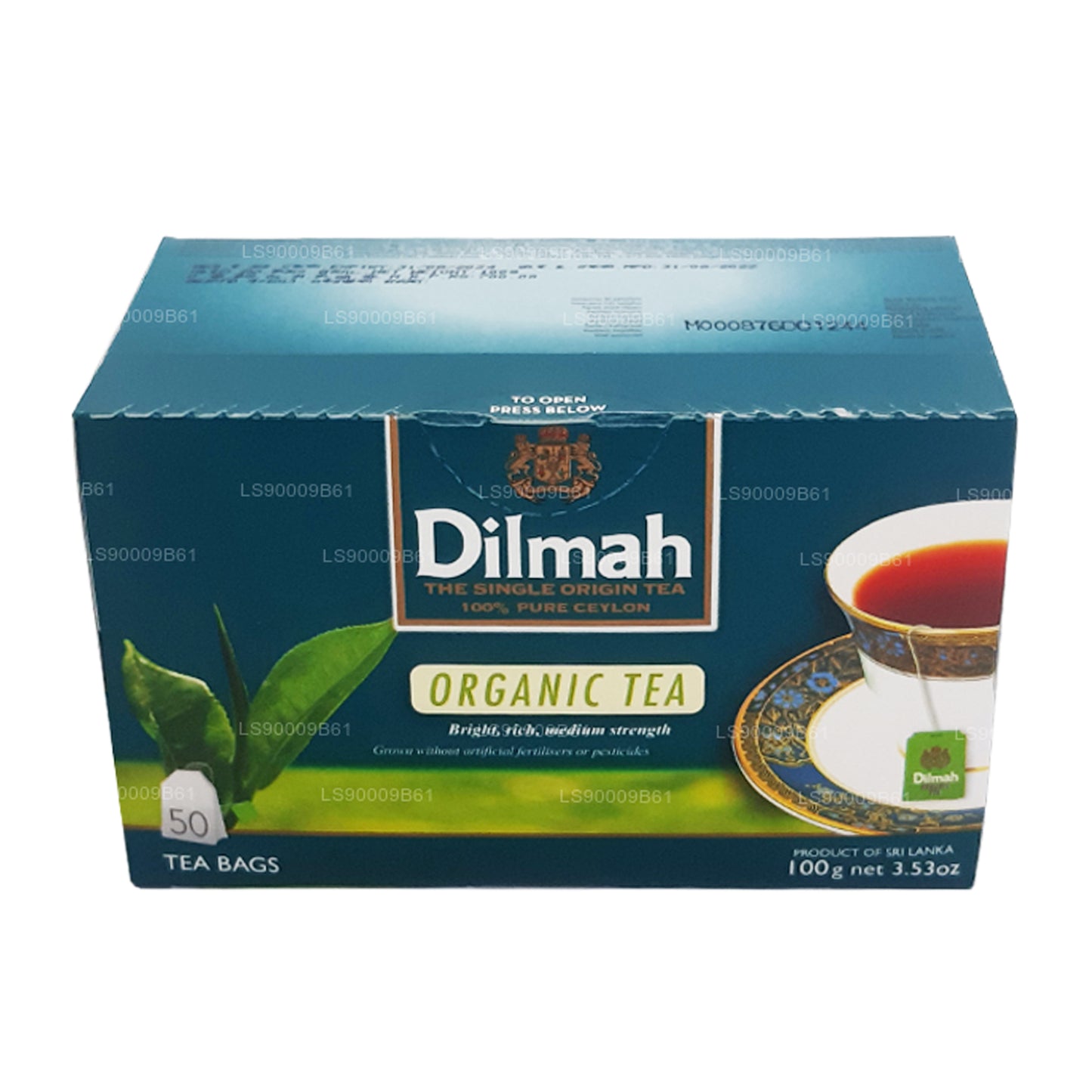 Dilmah Herbata organiczna (100g) 50 torebek