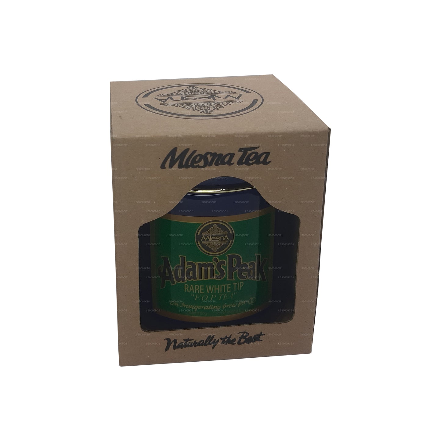 Mlesna Tea Adam's Peak Rzadka Biała końcówka FOP Herbata liściasta w metalowym pojemku (100g)