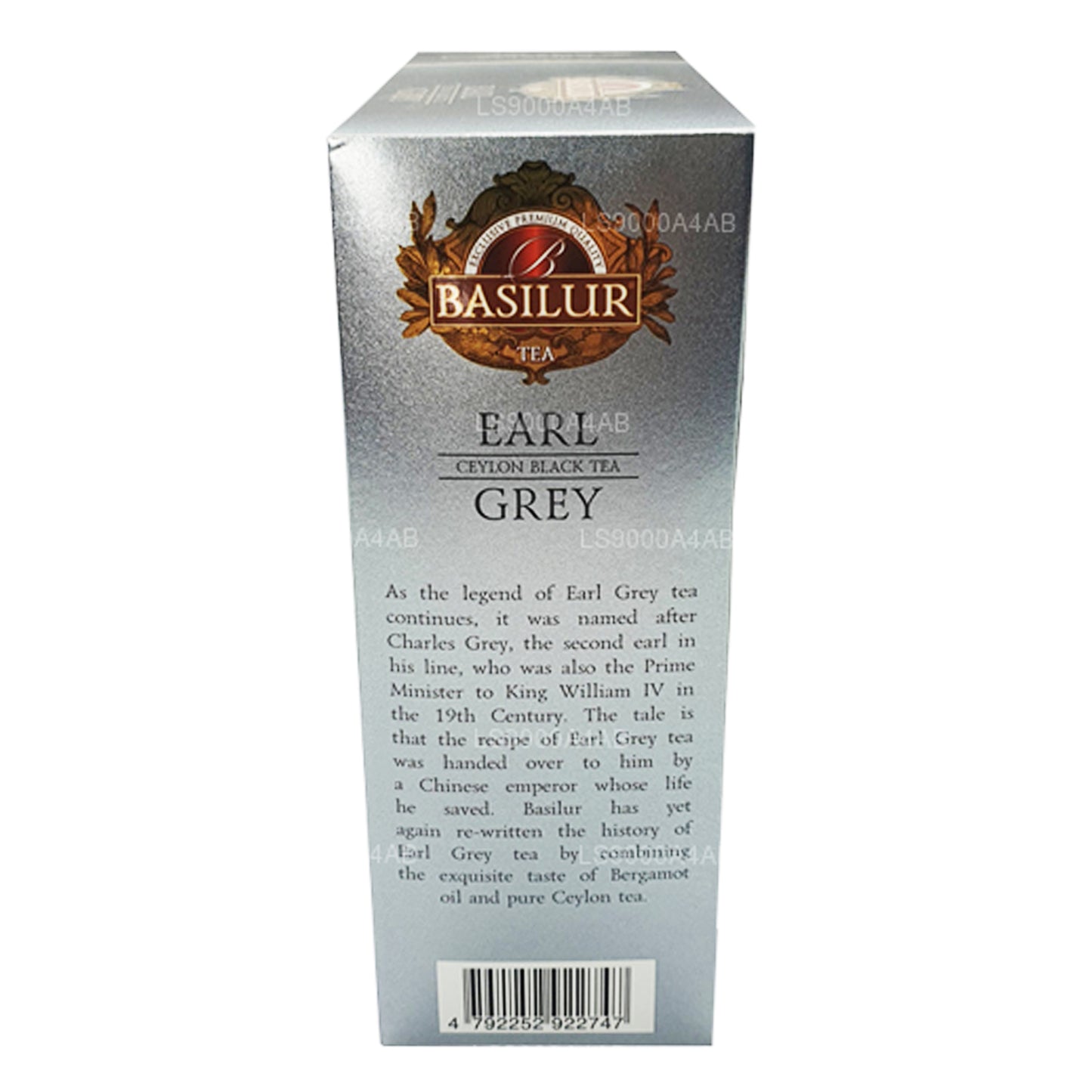 Basilur Speciality Classics Earl Grey Ceylon Czarna herbata (200g) 100 torebek