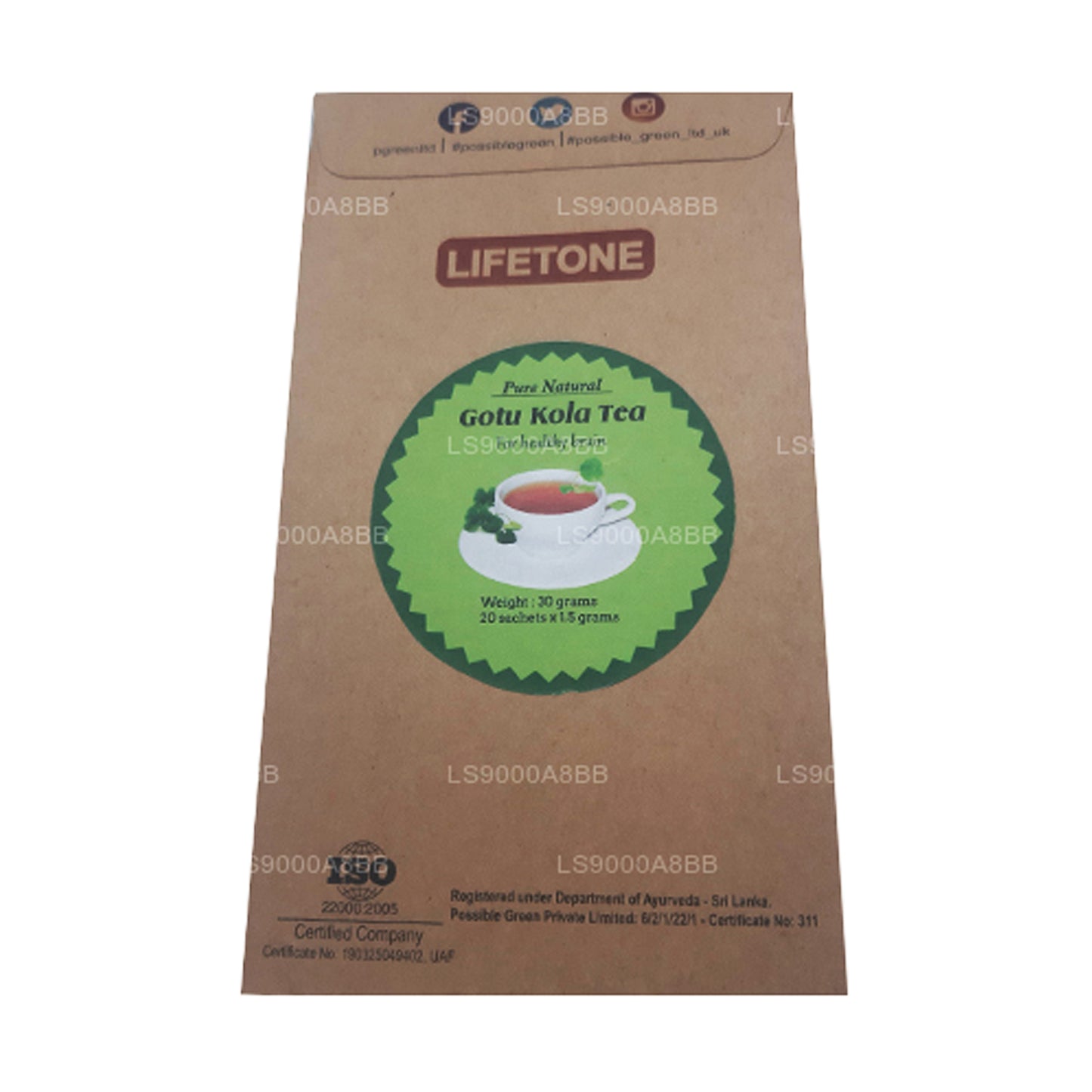 Lifetone Herbata Gotukola (30g)