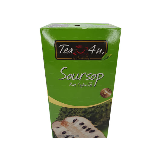 Tea4U Czarna Herbata z Soursop (50g) 25 torebek herbaty