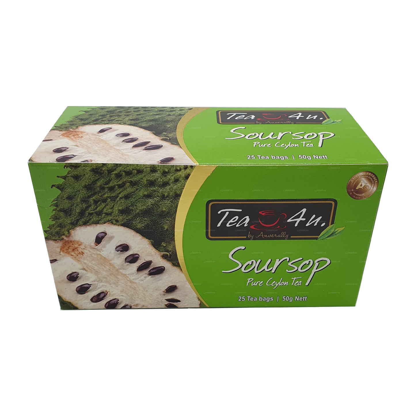 Tea4U Czarna Herbata z Soursop (50g) 25 torebek herbaty