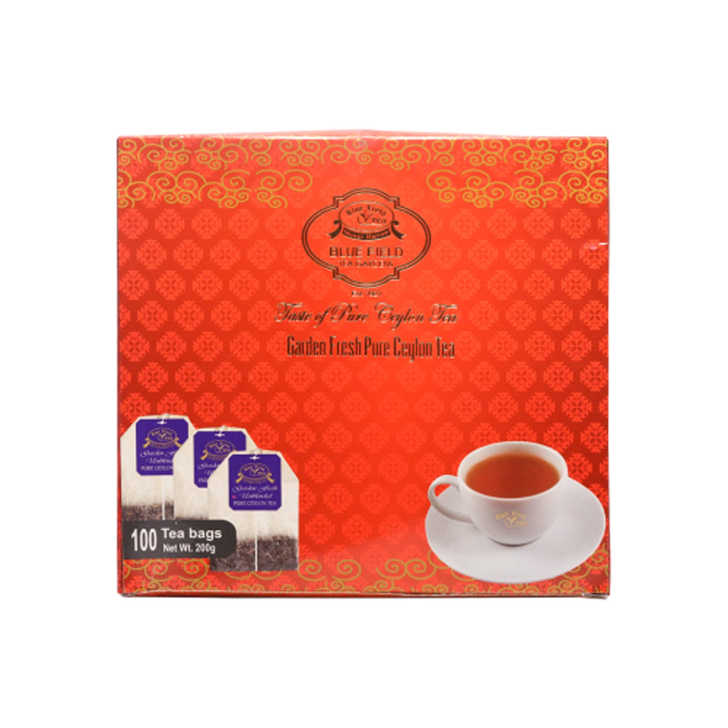 Bluefield Garden Fresh Pure Ceylon Tea 200g (100 torebek)