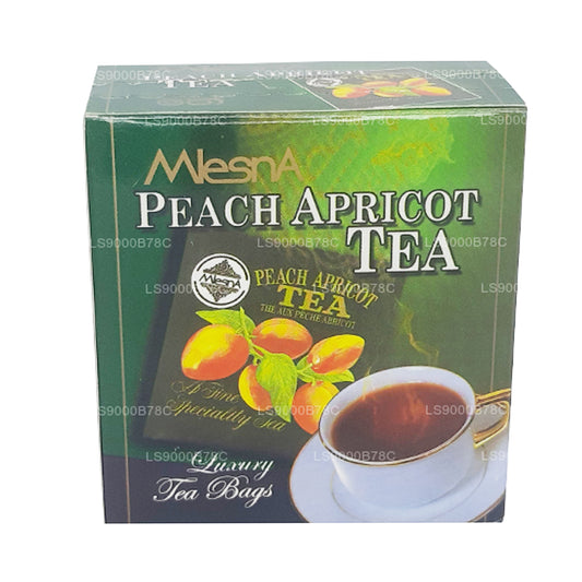 Mlesna Peach Apricot Tea (20g) 10 luksusowych torebek herbaty