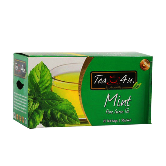 Tea4U Mint Green Tea (50g) 25 Tea Bags