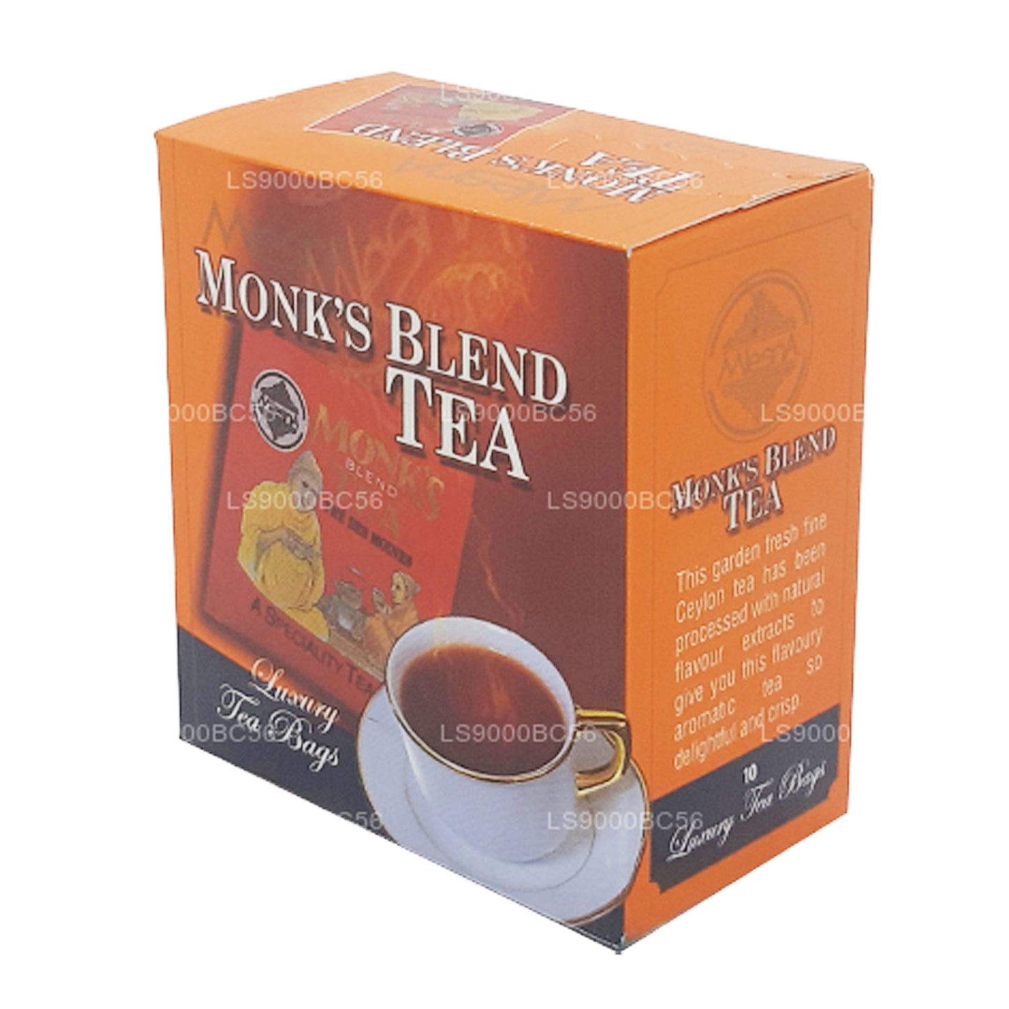 Mlesna Monk's Blend Herbata (20g) 10 luksusowych torebek herbaty