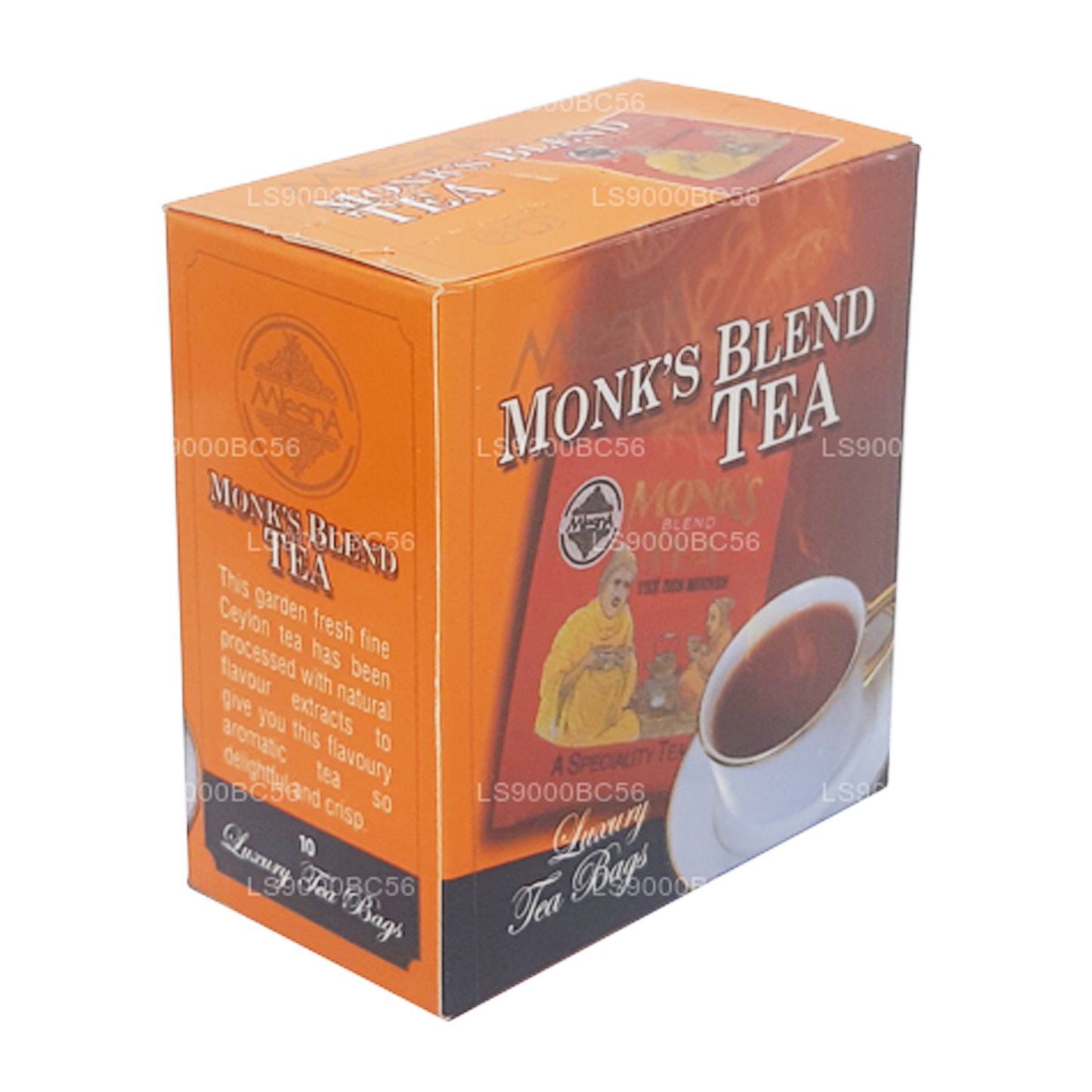 Mlesna Monk's Blend Herbata (20g) 10 luksusowych torebek herbaty