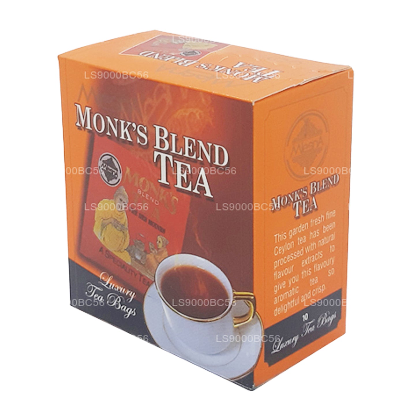 Mlesna Monk's Blend Herbata (20g) 10 luksusowych torebek herbaty