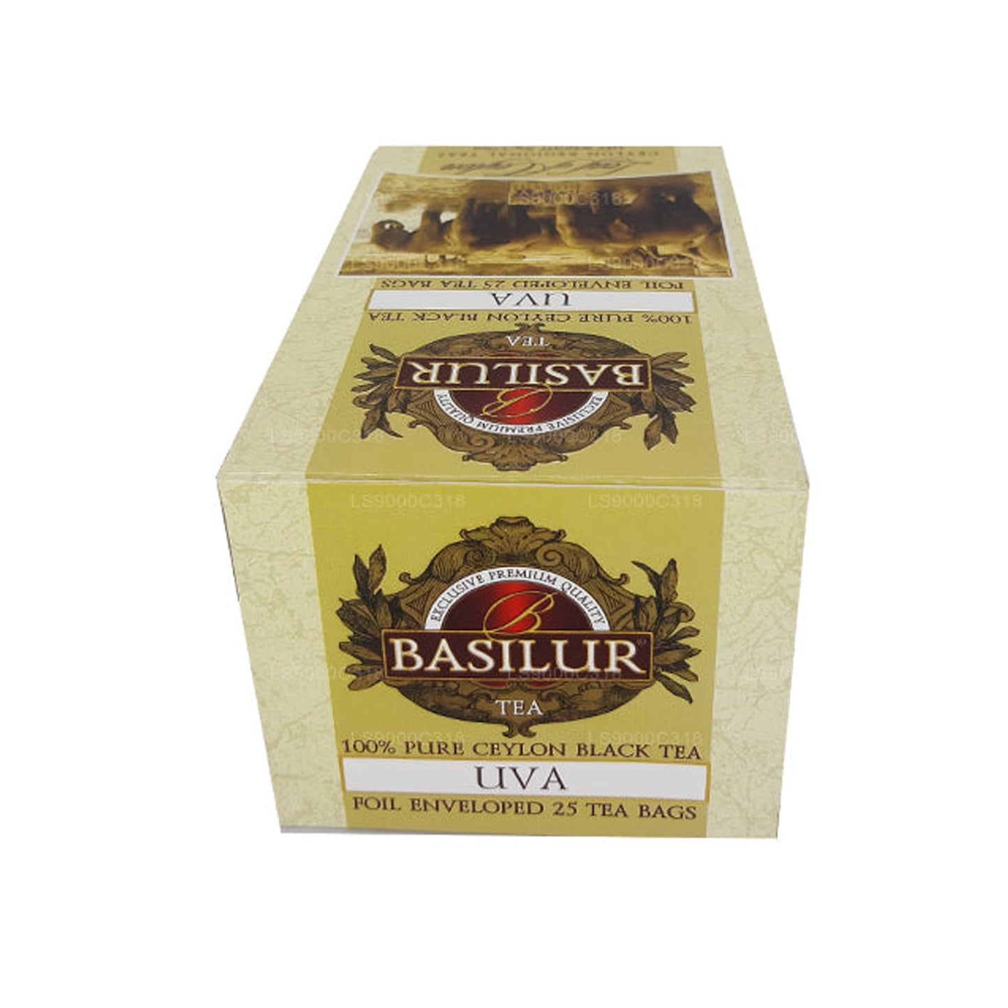 Basilur Liść Cejlonu „Uva” Czysta czarna herbata (50g)