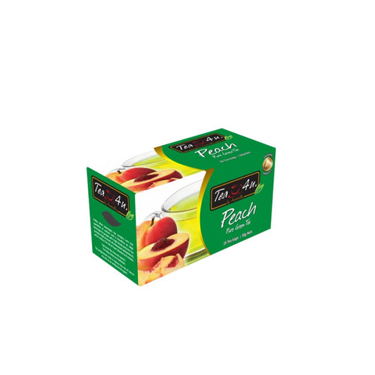 Tea4U brzoskwiniowa zielona herbata (50g) 25 torebek herbaty