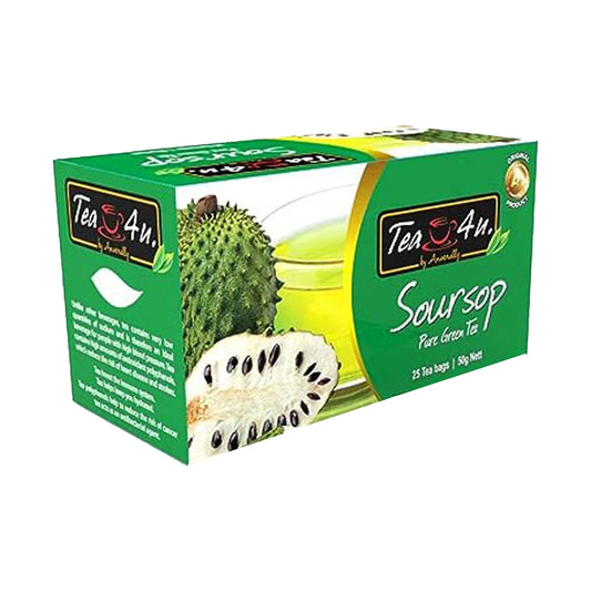 Tea4U Zielona Herbata z Soursop (50g) 25 torebek