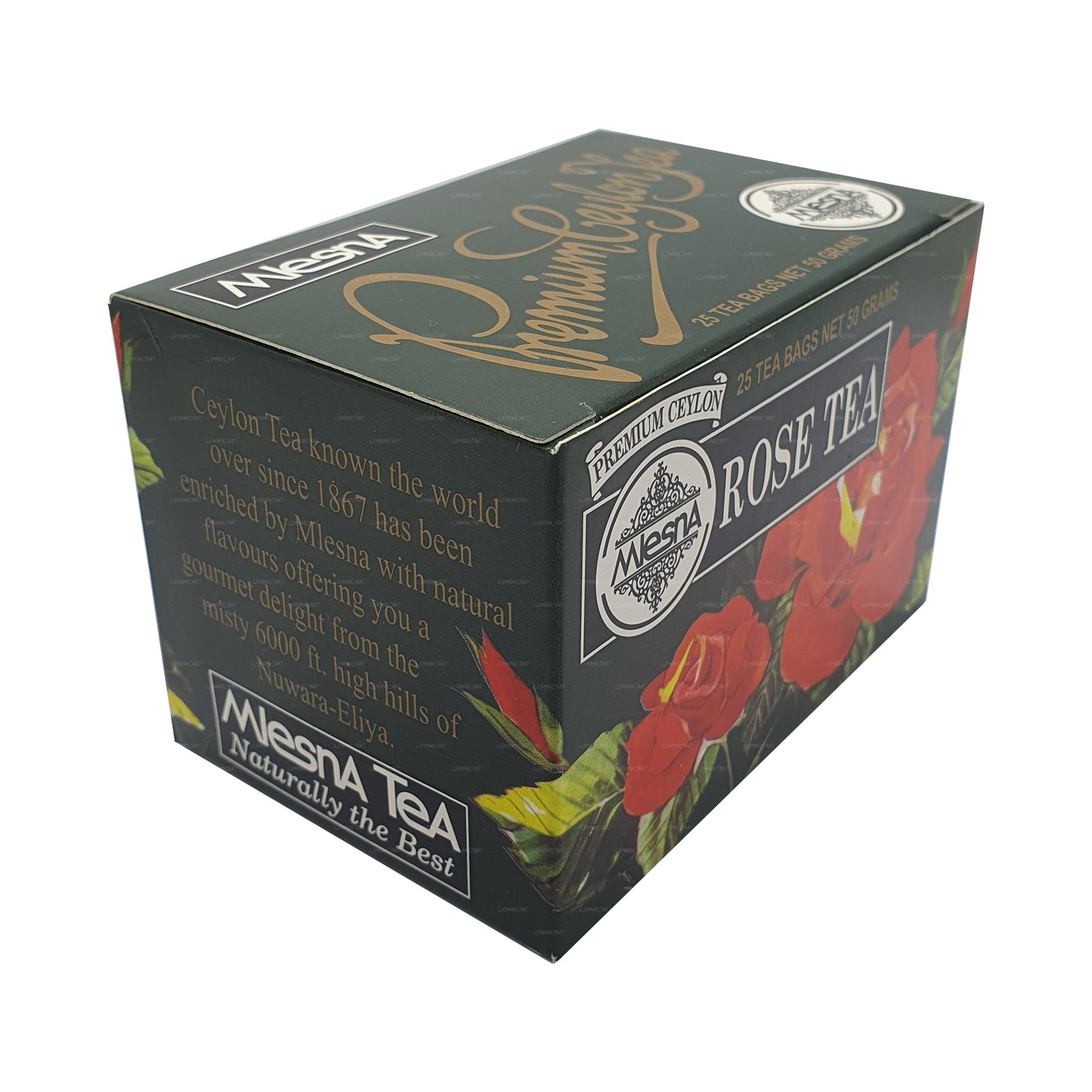 Mlesna Rose Tea (50g) 25 torebek herbaty