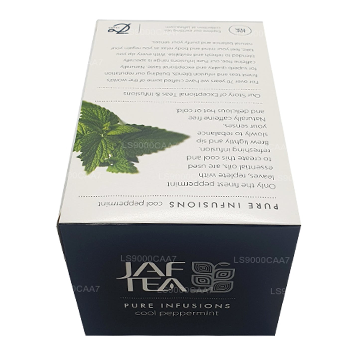 Jaf Tea Pure Infusions Collection Cool Peppermint Folia kopertowa Torebki na herbatę (30g)