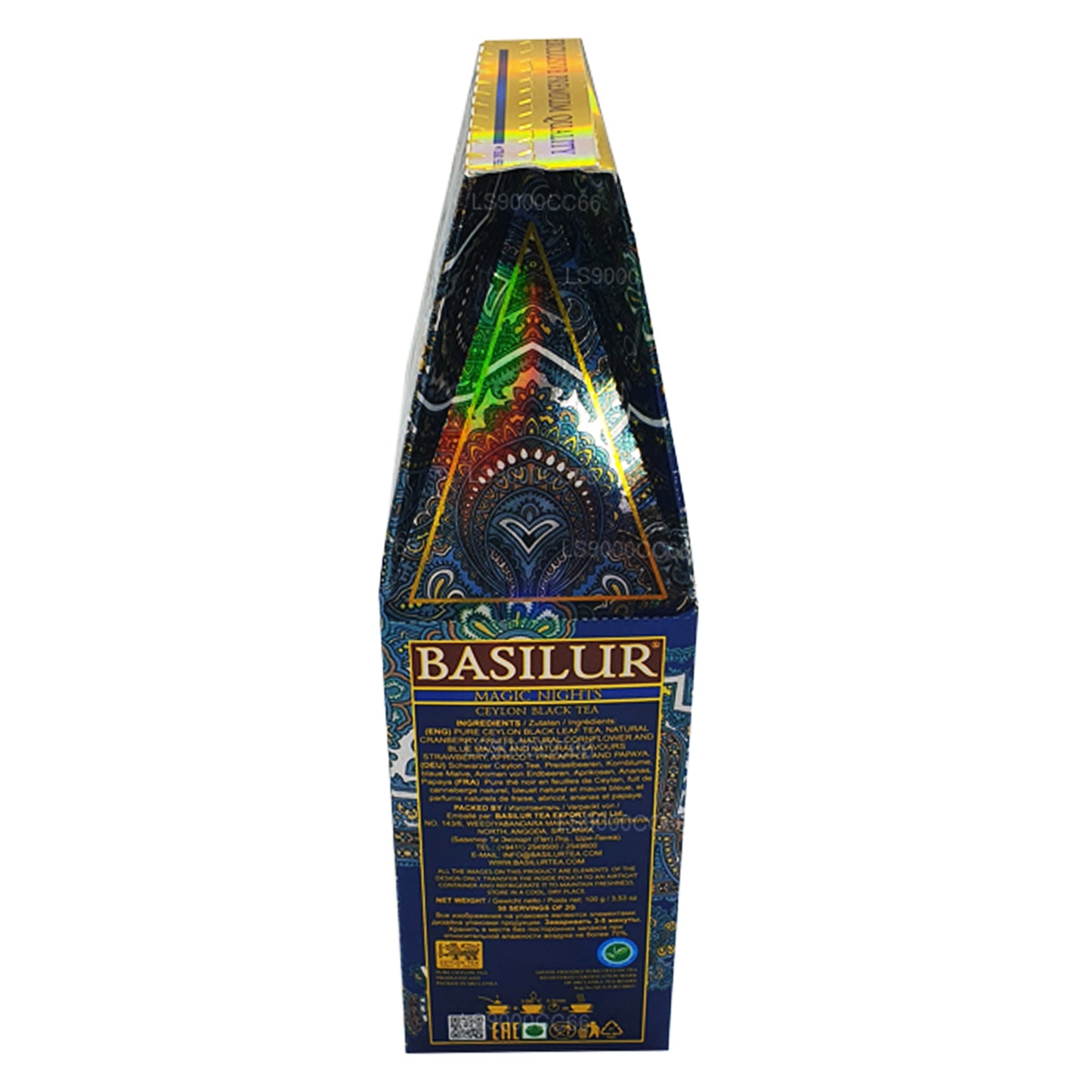 Basilur Magic Nights Ceylon Czarna Herbata liściasta (100g)