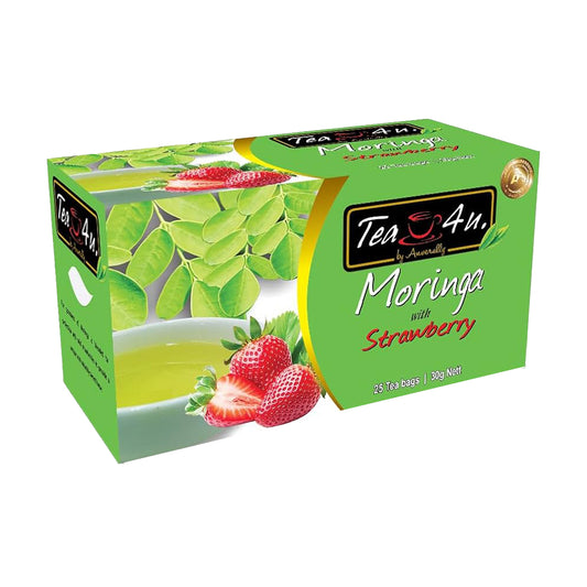 Tea4U Moringa z Truskawką (30g) 25 torebek