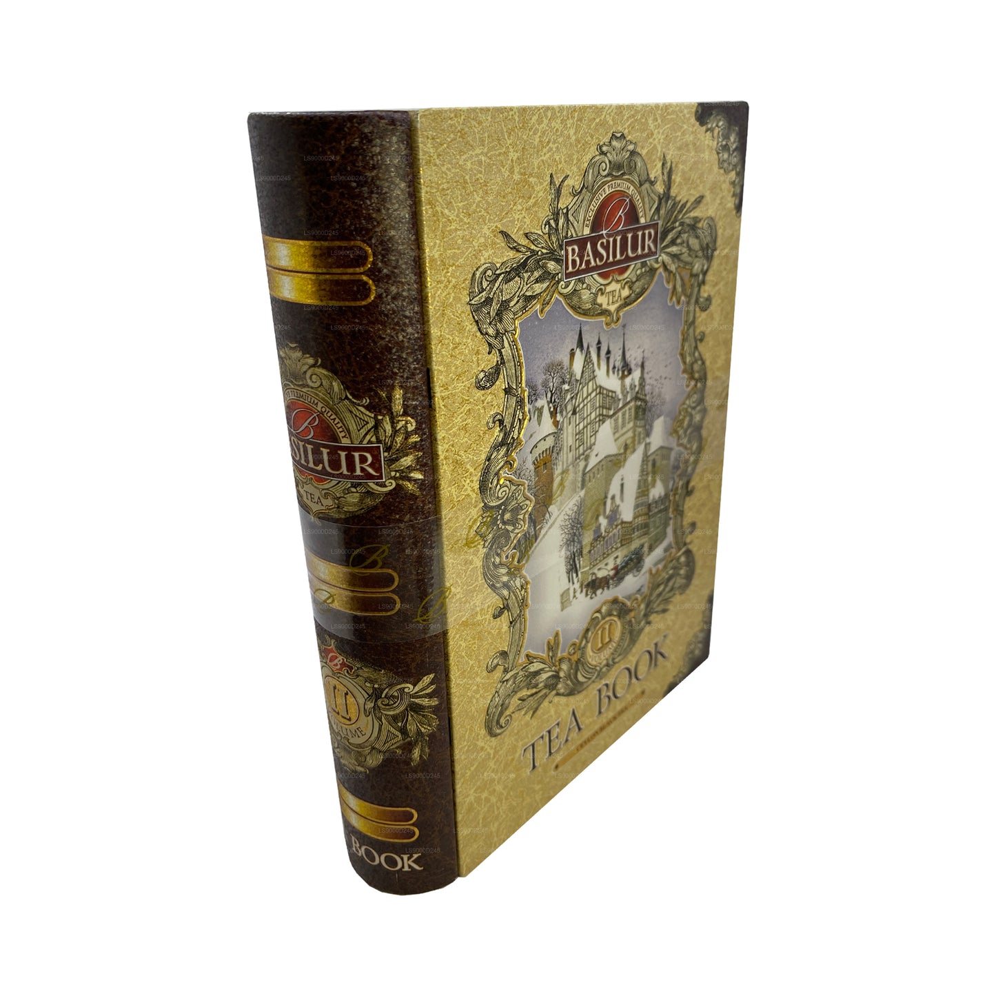 Książka Herbaty Basilur „Książka Herbaty Tom II - Złota” (100g) Caddy