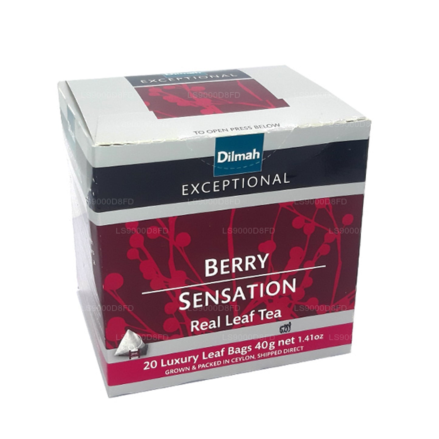 Dilmah Exceptional Berry Sensation Prawdziwa herbata liściasta (40g) 20 torebek