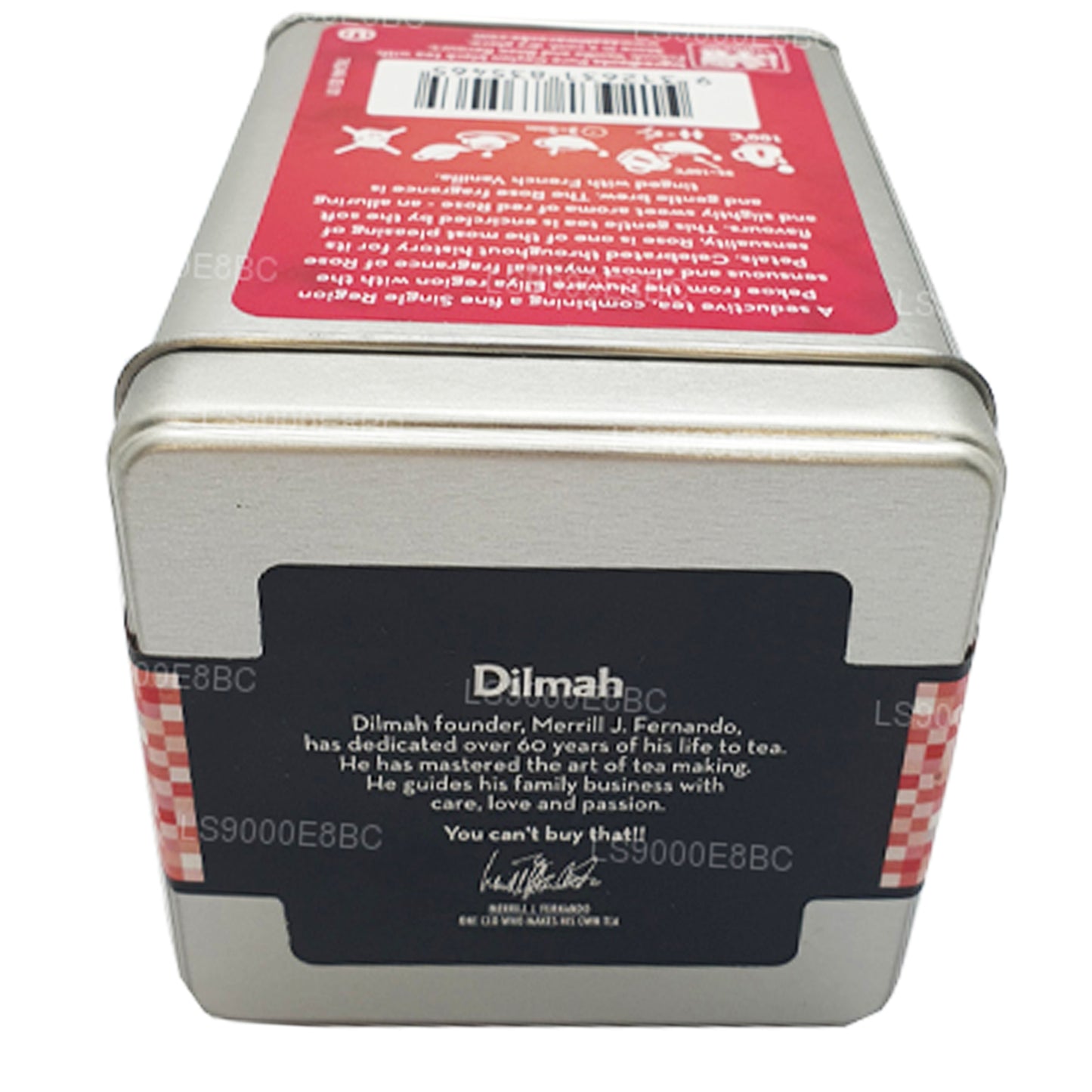 Dilmah T-series Róża z Francuską Herbatą Waniliową Luźno Liściastą (100g)