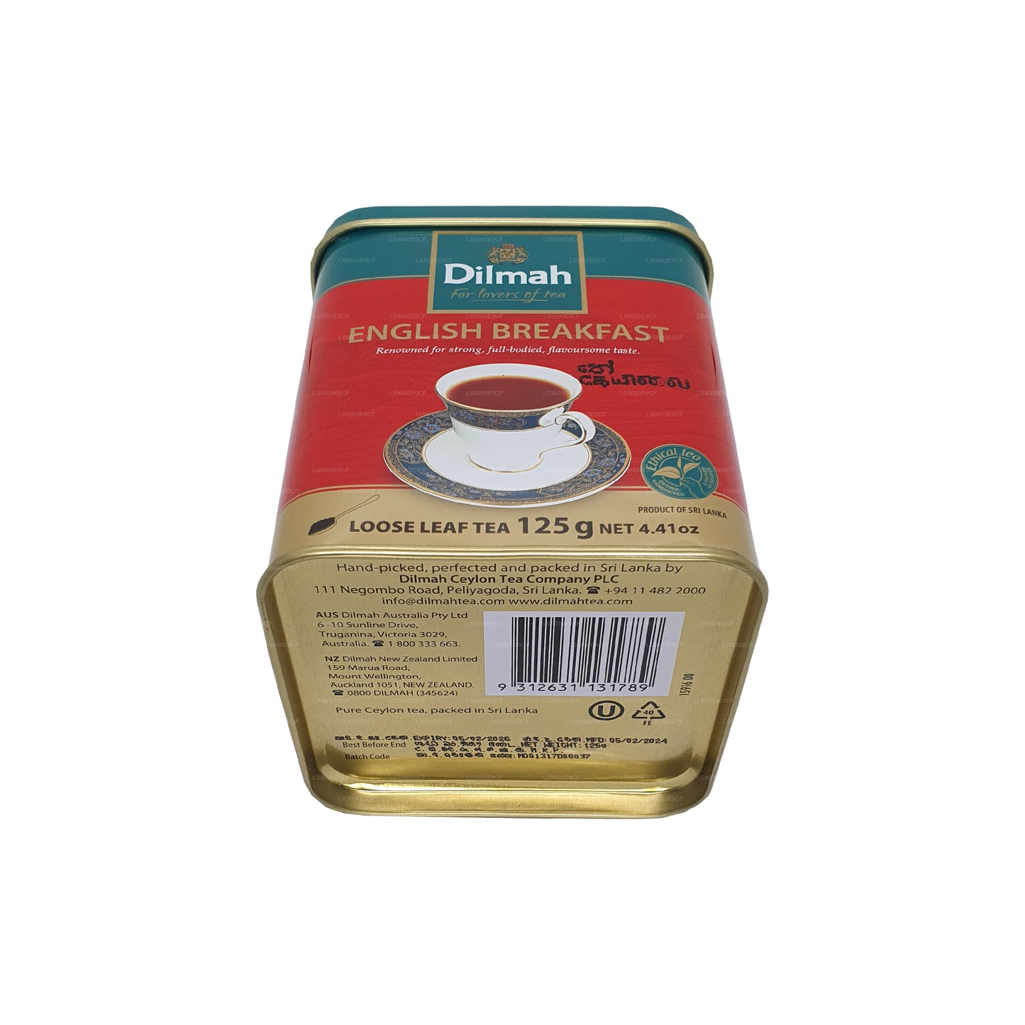 Dilmah English Breakfast Herbata sypkolistna (125g)