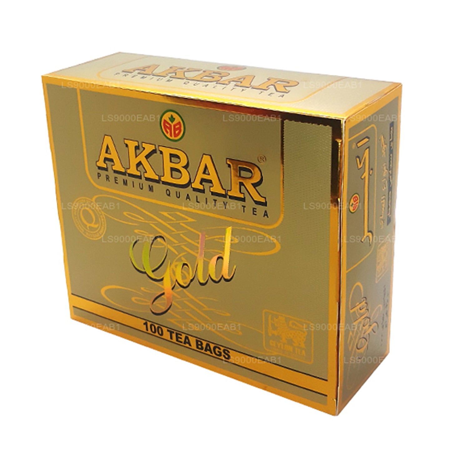 Akbar Gold Premium 100% czysta herbata cejlońska (200g) 100 torebek