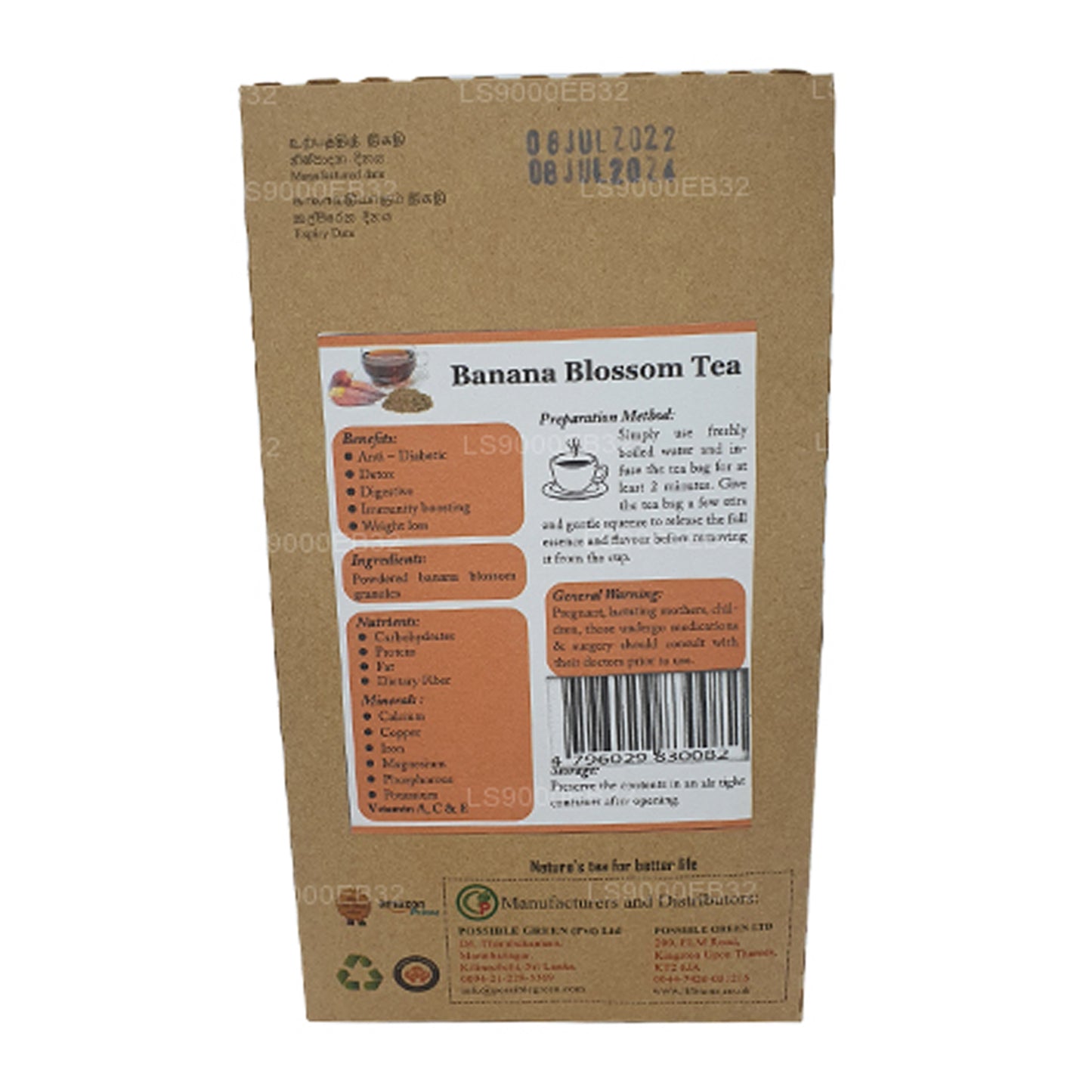 Lifetone Banan Blossom Herbata (40g)