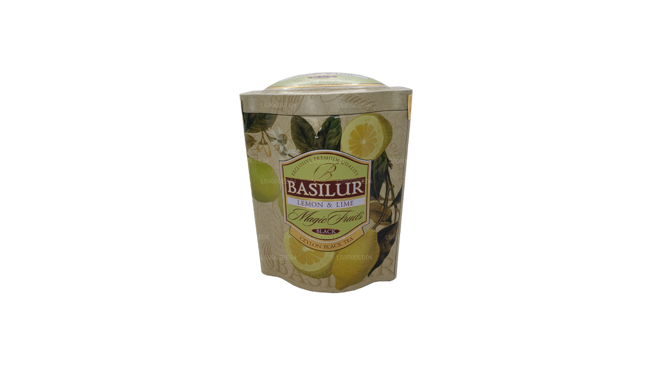 Basilur Magic Fruits Cytryna i limonka (100g) Tin Caddy