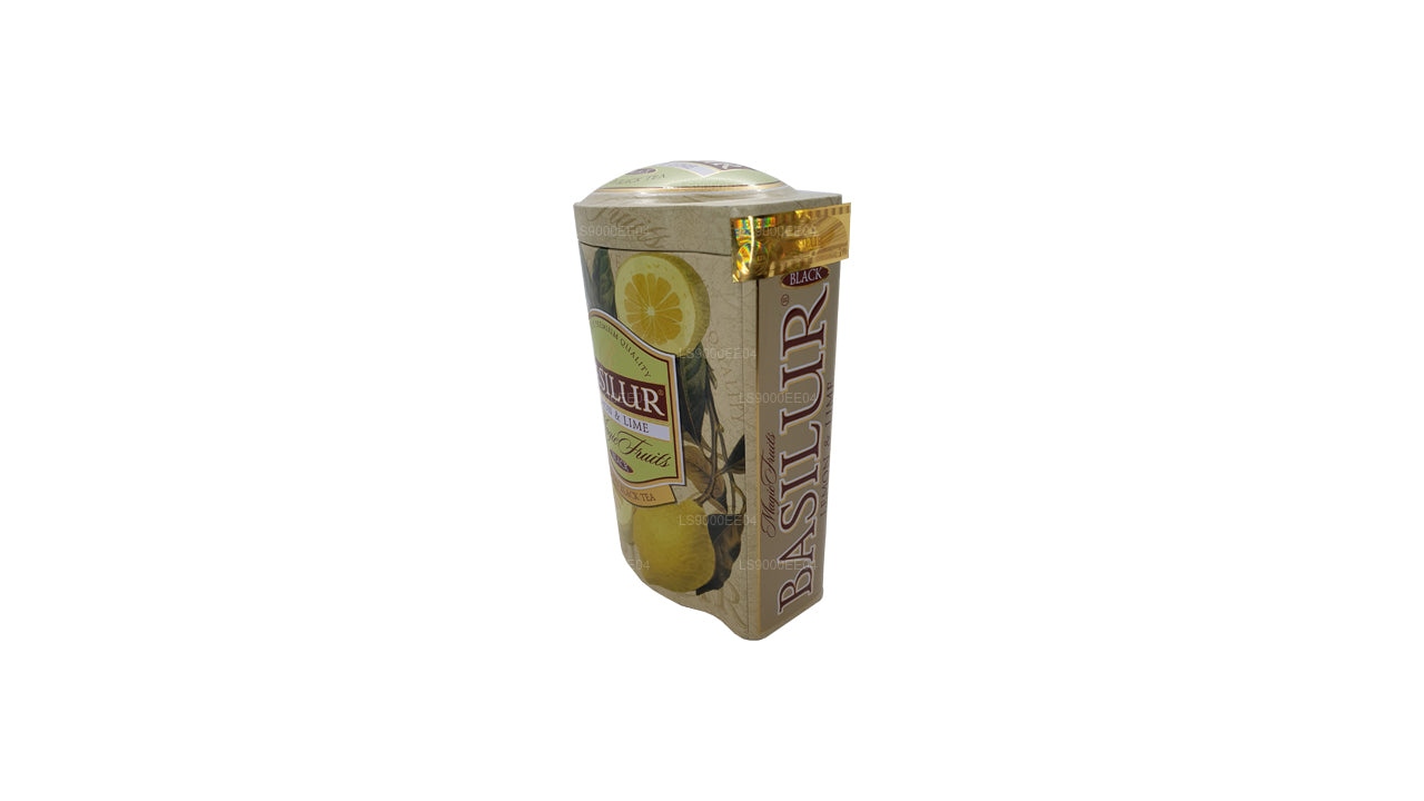 Basilur Magic Fruits Cytryna i limonka (100g) Tin Caddy