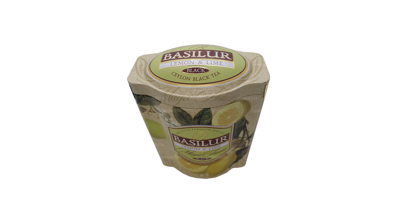 Basilur Magic Fruits Cytryna i limonka (100g) Tin Caddy