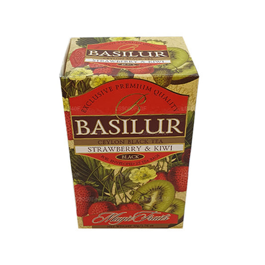 Basilur Truskawka i Kiwi (50g) 20 torebek