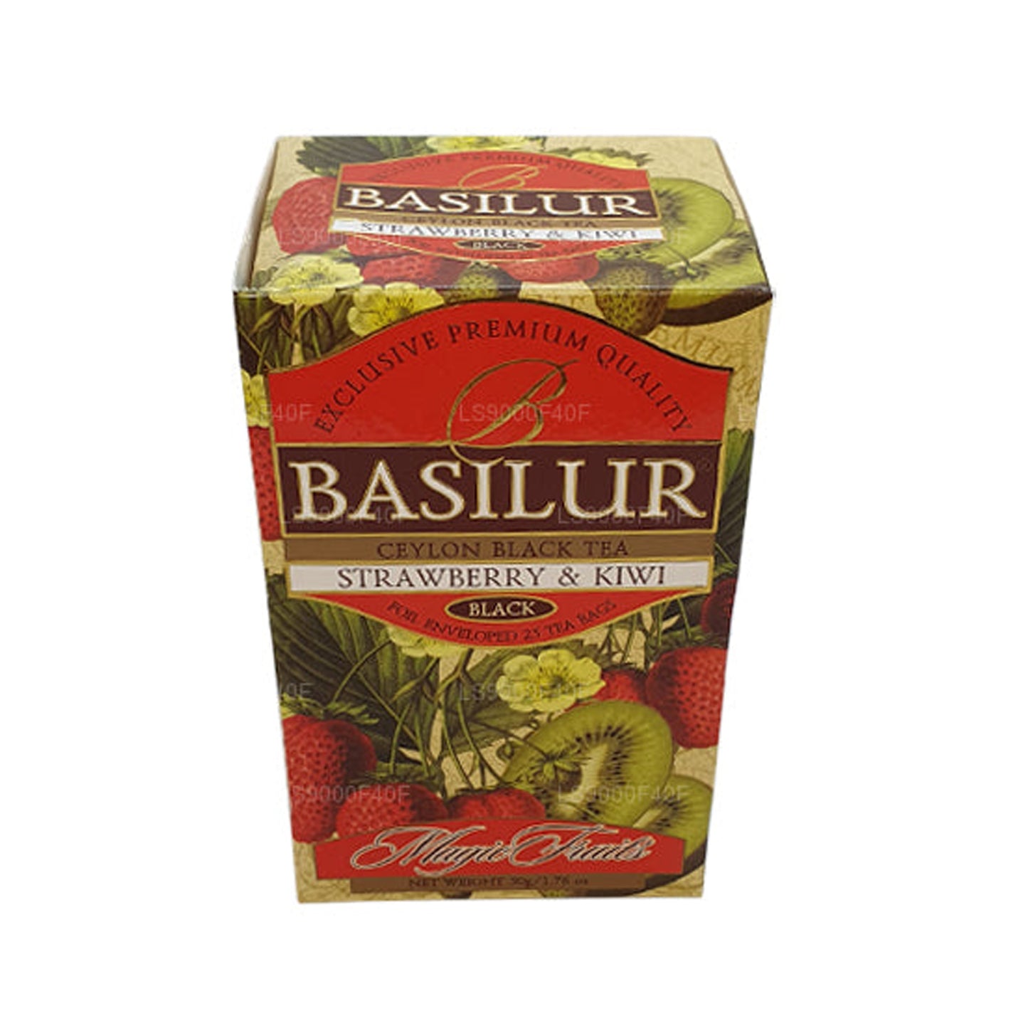 Basilur Truskawka i Kiwi (50g) 20 torebek