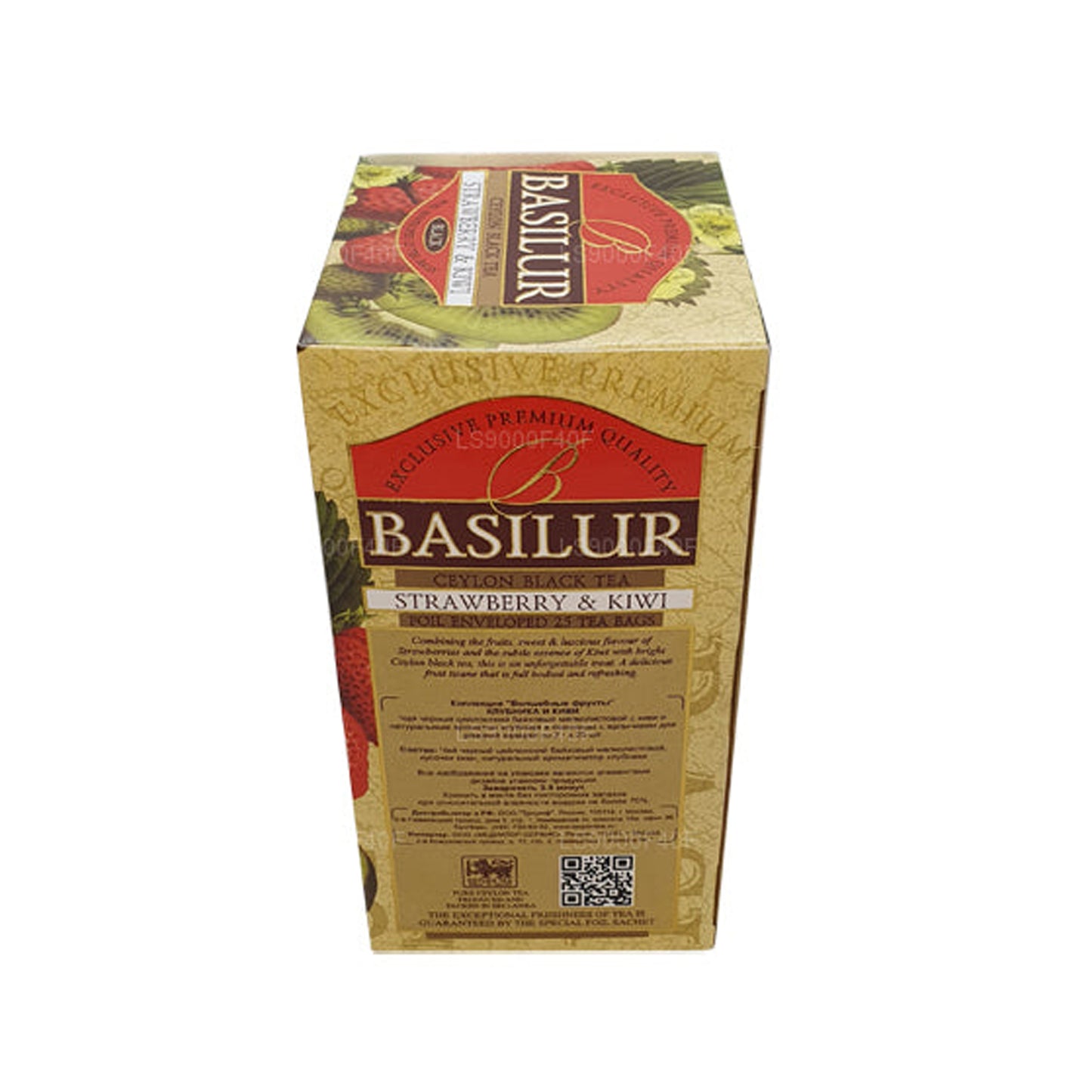 Basilur Truskawka i Kiwi (50g) 20 torebek