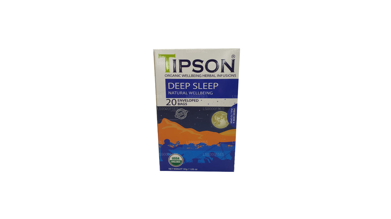 Tipson Organic Deep Sleep Natural Wellbeing 20 torebek kopertowe (30g)