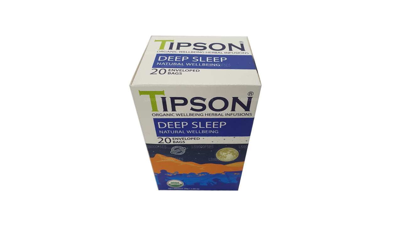 Tipson Organic Deep Sleep Natural Wellbeing 20 torebek kopertowe (30g)