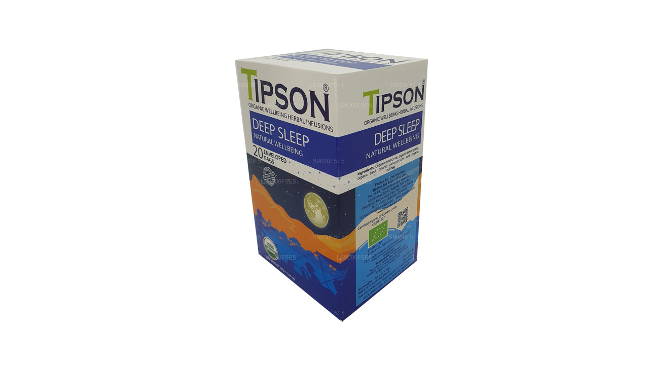 Tipson Organic Deep Sleep Natural Wellbeing 20 torebek kopertowe (30g)