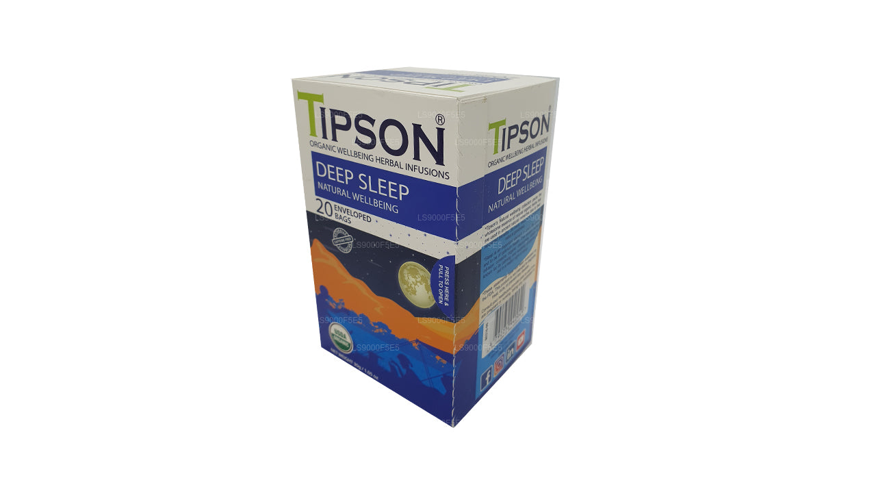 Tipson Organic Deep Sleep Natural Wellbeing 20 torebek kopertowe (30g)