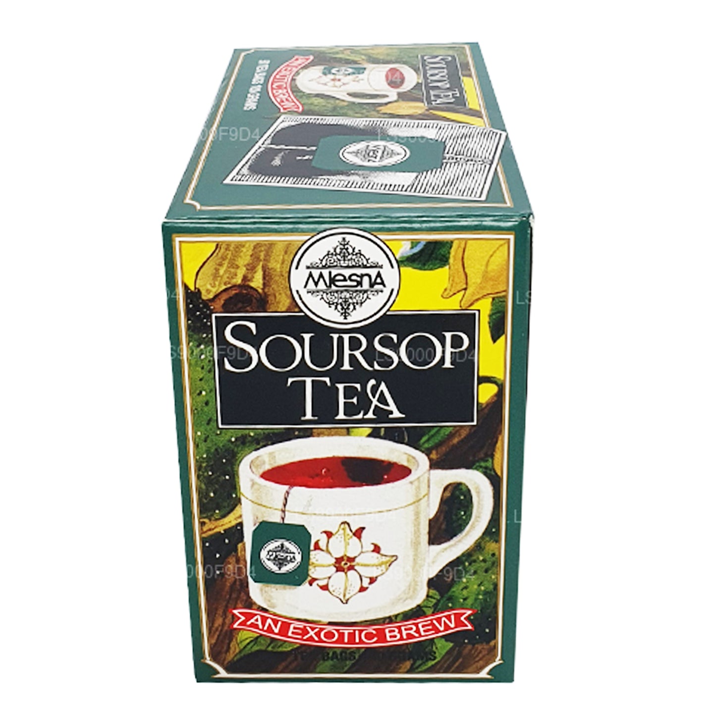 Mlesna Soursop Herbata 'Egzotyczny Brew' 50 Torebek (100g)